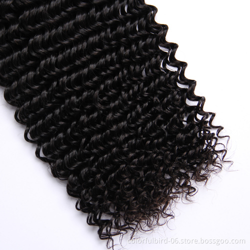 Cheap Wholesale Raw Indian Hair Extensions Unprocessed Virgin Hair Double Drawn Indian deep Wave Hair